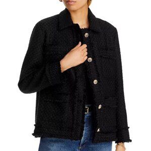 NEW w/TAGS -- AQUA Tweed Collared Jacket